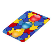 Autisme 5 magneet (Linkerzijde)