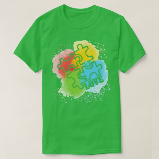 Autisme 6 t-shirt (Design voorkant)