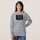 Autisme A Kinder Women's American Apparel Fleece T Hoodie (Voorkant volledig)