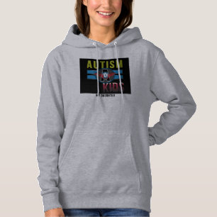 Autisme A Kinder Women's American Apparel Fleece T Hoodie