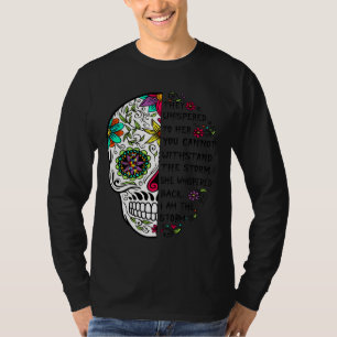 Autisme Acceptatie Autism mam Suiker Skull T-shirt