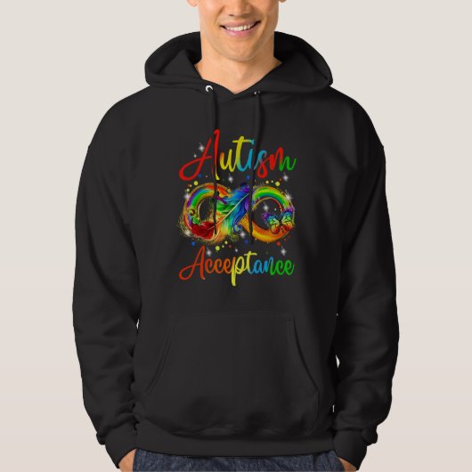 autisme acceptatie hoodie (Voorkant)