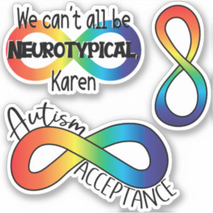 Autisme-acceptatie   Neurodiversity Sticker Pack