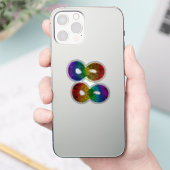 Autisme Acceptatie Neurodiversity Sticker Pack (Telefoon)