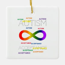 Autisme Acceptatie oneindige stippen Ornament