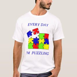 Autisme Acceptatie Puzzel Autisme bewustzijnsdag   T-shirt