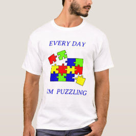 Autisme Acceptatie Puzzle Autism awareness day T-shirt