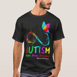 Autisme Accepteer Adoptie Advocaat Autisme Bewustz T-shirt
