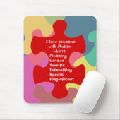 Autisme Acrostic Muismat (Met muis)