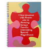 Autisme Acrostic Notitieboek (Voorkant)