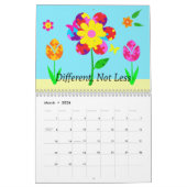 Autisme-agenda Kalender (Mar 2026)