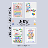 Autisme Alert ID Badge Tag