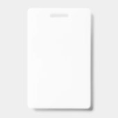 Autisme Alert Noodcontact ID-badge Badge (Achterkant)