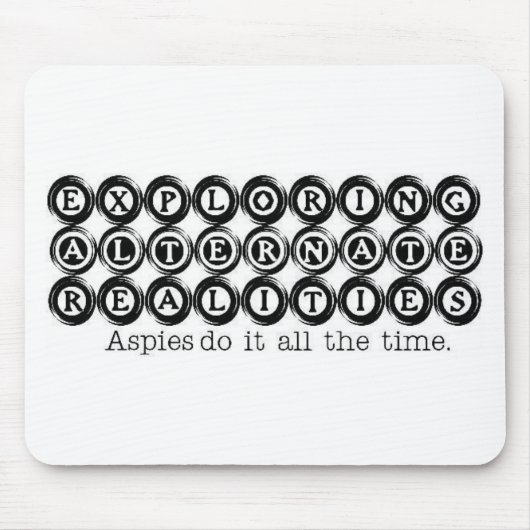 Autisme: Alternatieve realiteit verkennen Muismat (Voorkant)