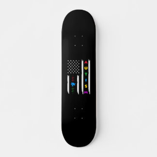 Autisme American Flag Autism Awareness Persoonlijk Skateboard