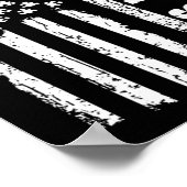 Autisme American Flag Autism Awareness Puzzle vint Poster (Hoek)