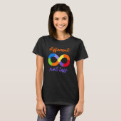 Autisme anders dan minder autisme 2 t-shirt (Voorkant volledig)
