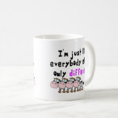 Autisme anders koffiemok (Voorkant rechts)