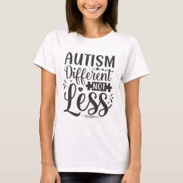 Autisme Anders Niet Minder, Autisme Acceptatie Puz T-shirt