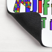 Autisme anders niet minder muismat (Hoek)