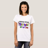 Autisme anders niet minder t-shirt (Voorkant volledig)