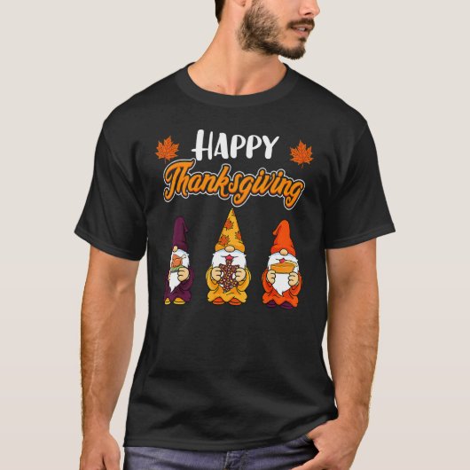 Autisme ASD bewustzijn puzzel kabouter herfst dank T-shirt (Voorkant)