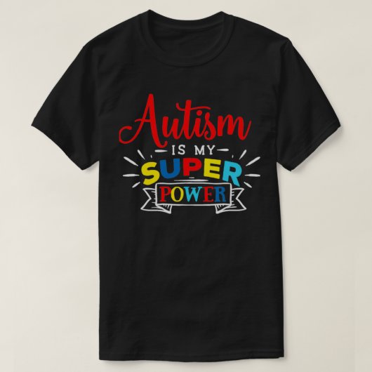 Autisme Asperger Awareness ADHD Trisomy Gift T-shirt (Design voorkant)