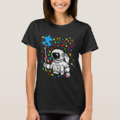 Autisme Astronaut Balloon Autism Space Ki T-shirt (Voorkant)