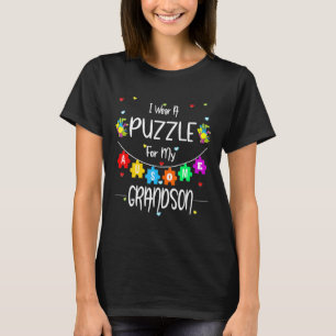 Autisme-Autisme Oma Bewustzijn Ondersteuning Klein T-shirt