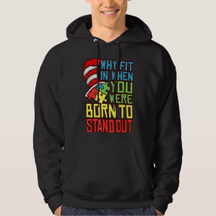 Autisme Autist waarom past u in als u geboren werd Hoodie