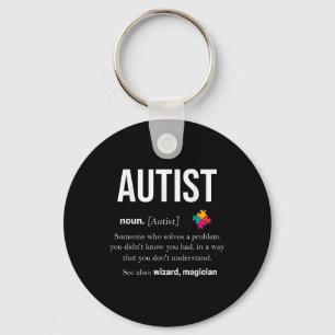 Autisme Autistic Asperger Syndrom Aspie Puzzle Aut Sleutelhanger
