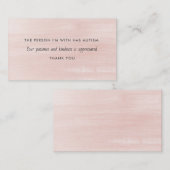 Autisme Autistic Patience Information Visitekaartje (Voorkant / Achterkant)