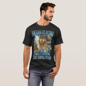 Autisme Autistisch Grappig Wolf Ik Noem Het Dat Ho T-shirt (Voorkant volledig)