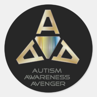 Autisme Avenger Logo Stickers