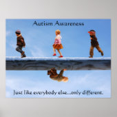 Autisme Awareness2 24 x 18 Poster (Voorkant)