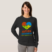 Autisme Awareness 2017 Accept Understand Love Auti T-shirt (Voorkant volledig)