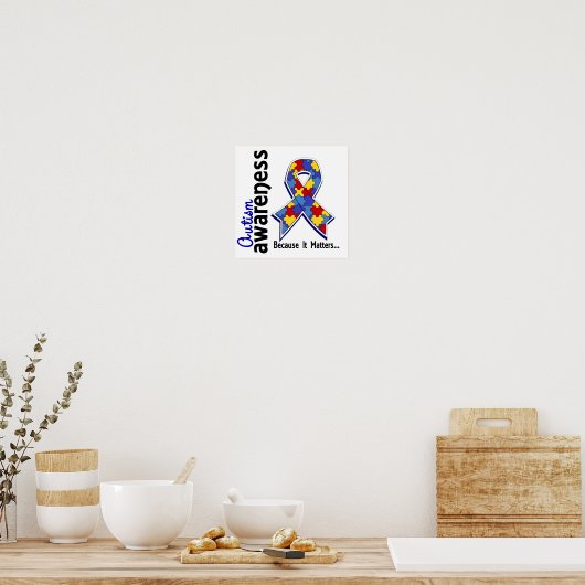 Autisme Awareness 5 Poster (Keuken)