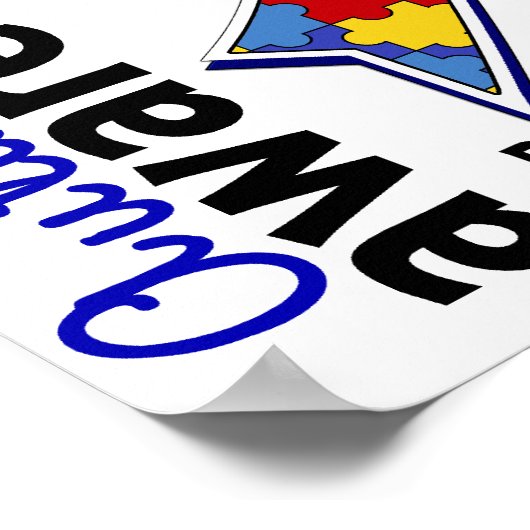 Autisme Awareness 5 Poster (Hoek)