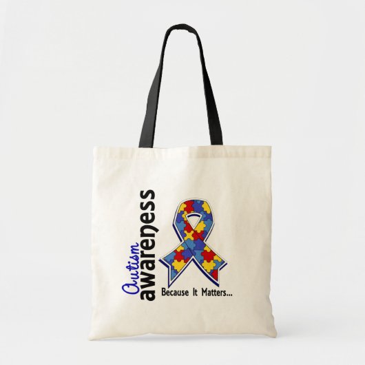 Autisme Awareness 5 Tote Bag (Voorkant)