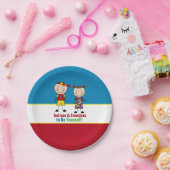 Autisme Awareness 7-inch Paper Bord (Feest)