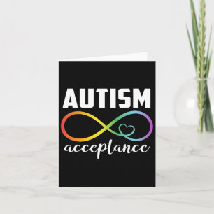 Autisme Awareness Acceptatie Shirt Autisme Awarene Kaart