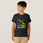 Autisme Awareness Acceptatie Shirt Infinity Symboo (Voorkant volledig)