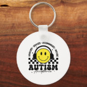 Autisme Awareness Acceptation Special Education Te Sleutelhanger (Voorkant)