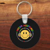 Autisme Awareness Acceptation Special Education Te Sleutelhanger (Voorkant)