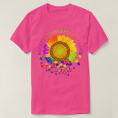 Autisme Awareness - Accepteer Lov T-shirt (Design voorkant)