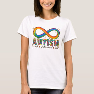 Autisme Awareness Accepteren, Love, Begrepen T-shirt