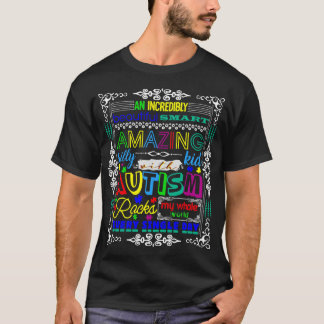 Autisme Awareness Amazing Kind Autism Mam T-shirt