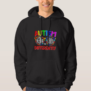 Autisme Awareness American Flag Distress Mannen Wo Hoodie