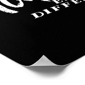 Autisme Awareness and Support Embrace Differences Poster (Hoek)