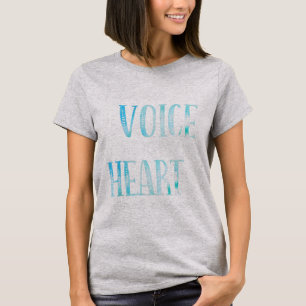 Autisme Awareness Apparel haar stem ze is mijn har T-shirt
